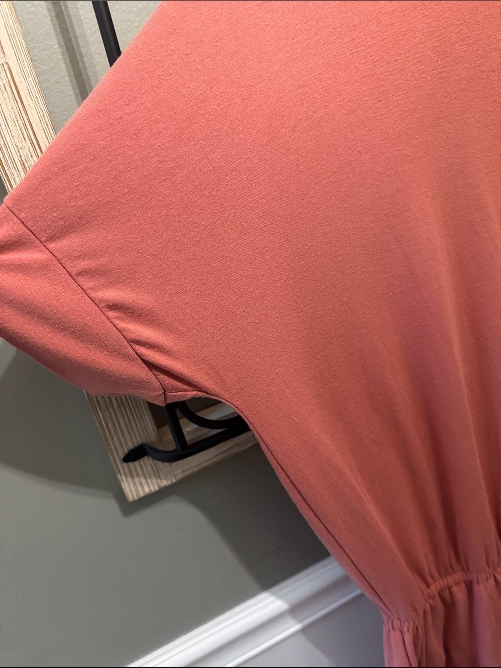 Zenana Dusty Coral Short Sleeve Romper 1X Casual - Picture 4 of 7